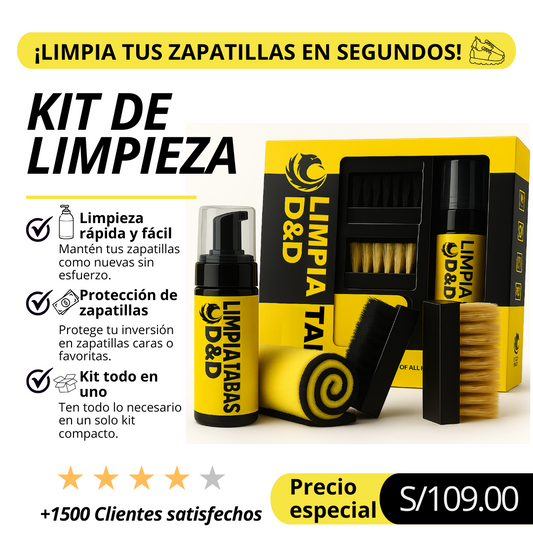 KIT DE LIMPIEZA DE ZAPATILLAS